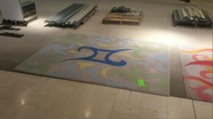 6'x8' Handmade Patterned Woolen Rug Rigging Cost: $10