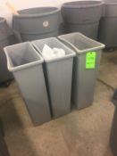 Rectangular Trash Bins Rigging Cost: $5
