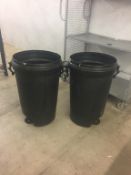 2 Wheel Trash Bins Rigging Cost: $5