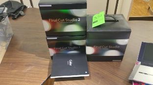 Apple Final Cut Studio Software in Box Rigging Cost: $10