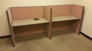 (2) Compartment Cubicles Rigging Cost: $75 Will be disassembled into pieces