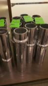 Stainless Tubular Decorative Vases Rigging Cost: $10