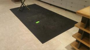 6'x6' Black Rugs Rigging Cost: $10
