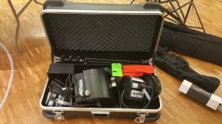 Altman 650L and 350L Lights with Tripods in hard case Rigging Cost: $10
