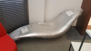 Ultra Modern Silver Rocking Chair Rigging Cost: $10