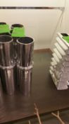 Stainless Tubular Decorative Vases Rigging Cost: $10