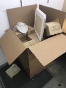 New In Box pallet of Felt Necklace Displays