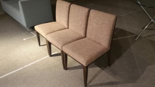 David Edward Patterned Fabric Chairs Rigging Cost: $10