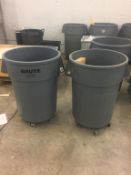 4 Wheel Trash Bins Rigging Cost: $5