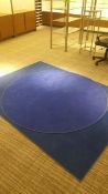 Solid Color Circular Carpet (2) Brown (3) Orange (1) Fuscia (1) Royal Blue Rigging Cost: $45