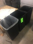 Tall Square Trash Bins Rigging Cost: $5