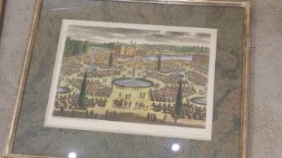 Framed Original 19th Century French Landscape Prints Rigging Cost: $10