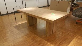 Design Within Reach Koyu Teak Table Rigging Cost: $15