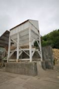 35 Ton Crusher Feed Chute with Conveyor, 190