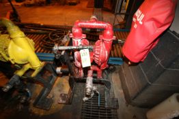 Wilden M8 Portable Diaphragm Pump (NOTE: used in Cl. I Div. 1 Gp. D hazardous areas) (Located 1st