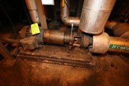 Worthington 5 hp Centrifugal Pump, Model D1011, Size 3X2X5, S/N 60730113, 460 V, 3 Phase (NOTE: used