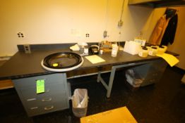 Lab Cabinets with Acid Resistant Tops Throughout Room 3 includes (1) 10 ft. L x 34