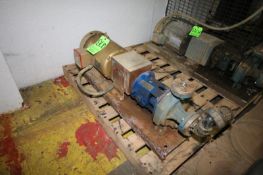 Ingersoll Dresser 7.5 hp Pump, Ref. No. A215751, S/N 0799-5346, 3525 RPM, 230/460 Volts, Mounted