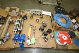 Assorted Sensors includes: (5) Ashcroft Pressure Sensors; (2) Comptrol Load Cells; (2) View Rite