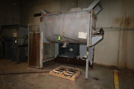 Aprox. 4,000 lb. S/S Paddle Mixer, with 50 hp Drive, 9