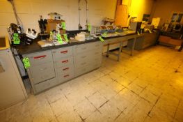 Lab Counter, 21' L x 30