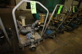 Ingersoll Dresser 1 hp Pumps, with Serfilco Filtration House, M/N PPL30(1)-1-6-3 P-78-1040, Filter