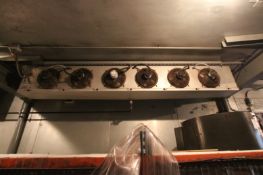 6-Fan Evaporative Blower Unit, Model LHC -400-1, Design Pressure 300 PSI, 115 V, 1 Phase (Located in