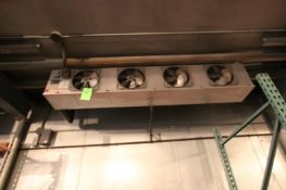 Kramer 4-Fan Evaporative Blower Unit, Model LP208, 4 @ 1/20 HP (Located in Cooler #3)