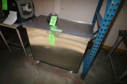 S/S Portable Storage Bin, Includes S/S Scope, 36