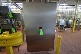 S/S Control Cabinet, Equipped with Allen Bradely SLC 5/04 CPU PLC 10 Slot Controller