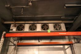 Kramer 4-Fan Evaporative Blower Unit, Model LP208, 4 @ 1/20 HP (Located in Cooler #3)