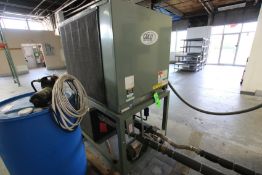 Cold Shot Chillers Portable Chiller, Model ACWC 90-E, S/N MO70610-2, Mounted on Cart with Cent