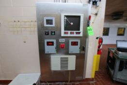 HTST Control Panel Equipped with Allen Bradley SLC 5/04 CPU PLC, PanelView Plus 600 Operator Touch