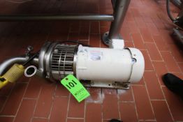 WCB 3 HP Centrifugal Pump, 1-1/2