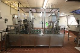 Pack Line 2-Wide Cup Filling Line, Model PXG-2, S/N PL 700289, Currently Set Up to Run Approx 4-1/2
