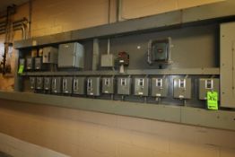 Electrical Board, Includes (16) Allen-Bradley Switches, Fincor 5500 AC Motor Control, Reliance