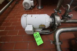 WCB 5 HP Centrifugal Pump,3450 RPM, 230/460 V