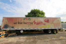 Utiliity Refrigerated Van Trailer, 29,500 GVW, Equipped with Carrier Phoeniz Ultra XL Refer Unit,