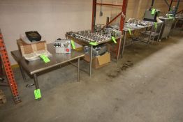 S/S Tables, Includes (1) 35