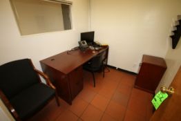 Contents of (2) Offices, Includes Desks, Chairs, Book Shelves (NOTE: Does Not Include Telephone