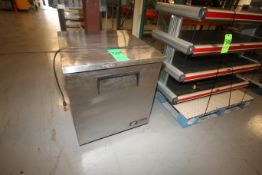 True S/S Refrigerator, Model TUC-27, S/N 1-4776827 with Inside Dimensions Aprox. 24