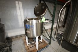 Dole Centrifugal Deaerator 60 Gal. S/S Tank, Model 55, S/N D626, Approx. Tank Dimensions: 29” W x