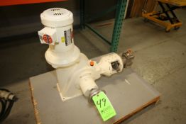 Bran Lubbe 2 hp Pump, Type N-D31, Machine #A9274 with 1-1/2