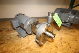 Fristam 5 hp Centrifugal Pump, Model FPX353, S/N 10401686 with 2-1/2