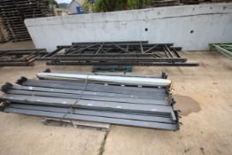 Pallet Racking Components including (5) 12 ft. H x 48
