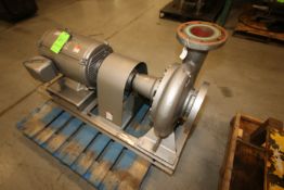Bell & Gossett Skid-Mounted 1800 GPM Pump, Type 1510, Model 5G11BF, S/N 1893299, 175 psi with 6