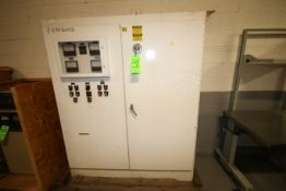 2-Door Control Panel with (2) CMC DC Control VFD's, (6) Square D Breakers - Up to 200 Amp, Switches,