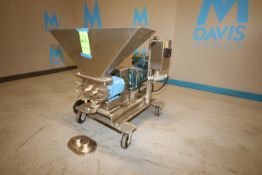 Waukesha Positive Displacement Pump, Size 34 S/N 3980SS with Top Mounted Aprox. 33