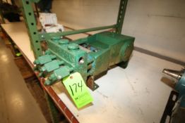 FMC Bean High Pressure Pump Head, Model MC610, S/N A282464 with 20.6 hp, 13.6 GPM, 2200 psi