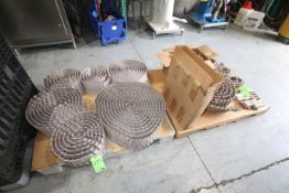 New and Used Plastic Table Top Conveyor Chain, Sizes 3-1/2